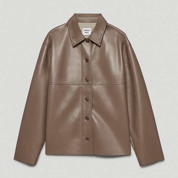 Aritzia Sunday Best Gabby Shirt Jacket 